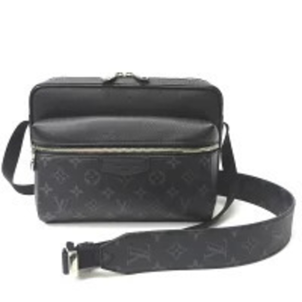 Louis Vuitton Outdoor Messenger Bag Monogram Eclipse Black Shoulder